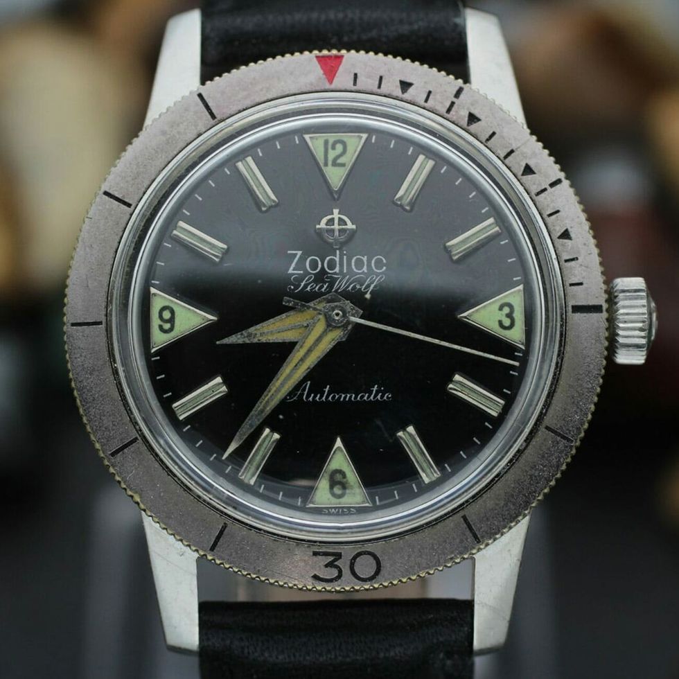 1953 Zodiac Sea Wolf - Best Dive Watches Article