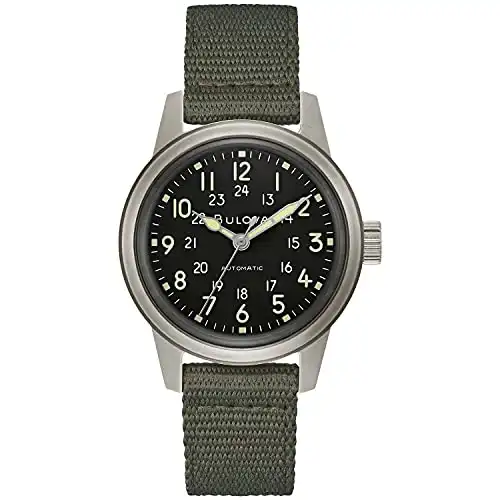 Bulova Military Heritage Hack Veteran Watchmaking Initiative Watch