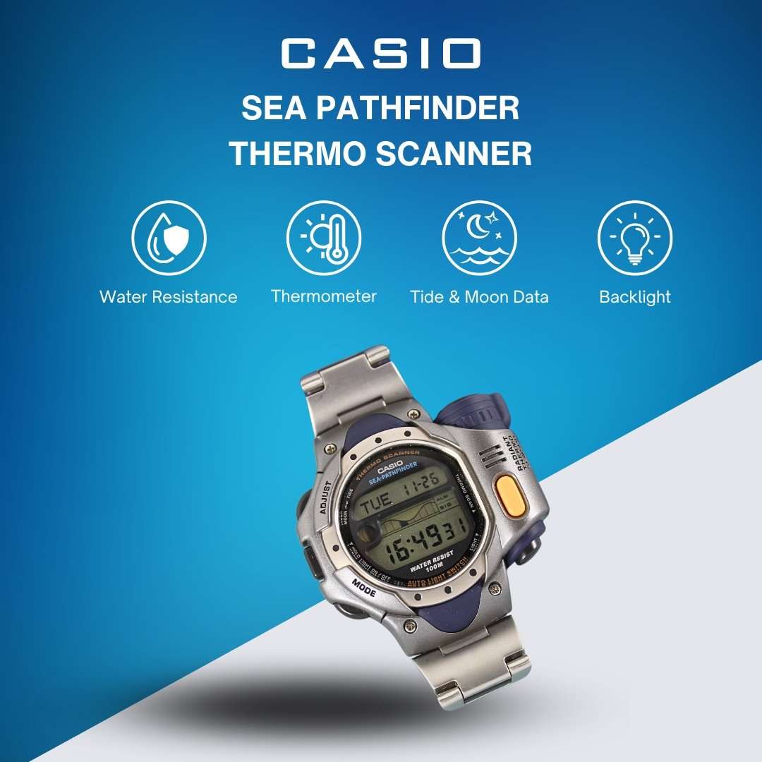 CASIO Sea Pathfinder Thermo Scanner SPF-10-2VER - Image 17