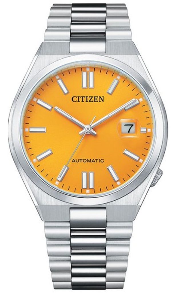 Citizen Tsuyosa Yellow Dial - Easy to read watches for seniors 