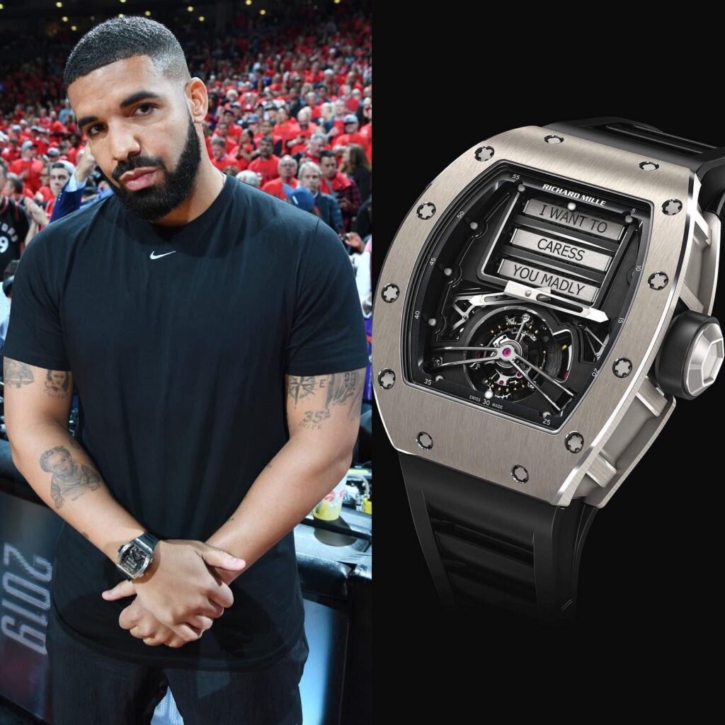 Drake Richard Mille Erotic SuperMan Watches