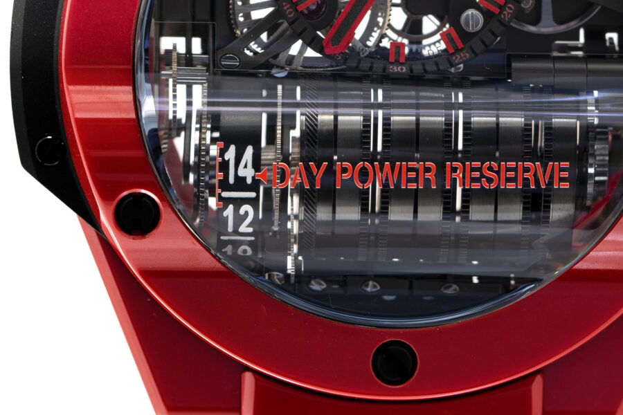 Hublot Big Bang MP 11 Power Reserve 14 Days Red Magic Limited Edition Mens Watch 911.CF .0113.RX Shot 4