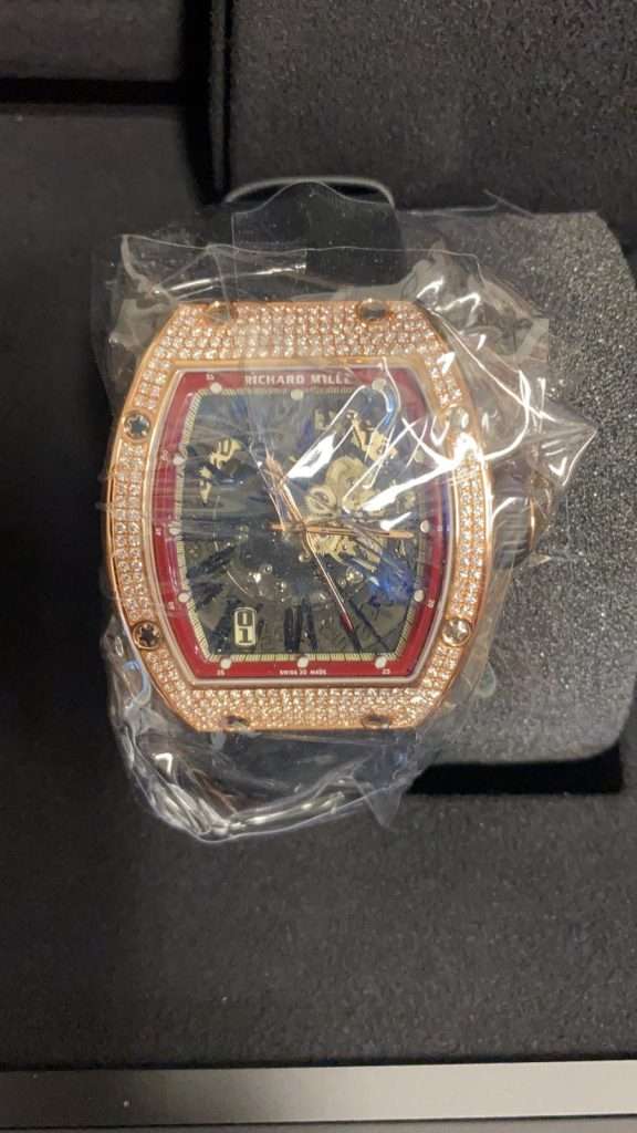 Rm023 Richard Mille RM023 Rose Gold Factory Diamonds Discontinued