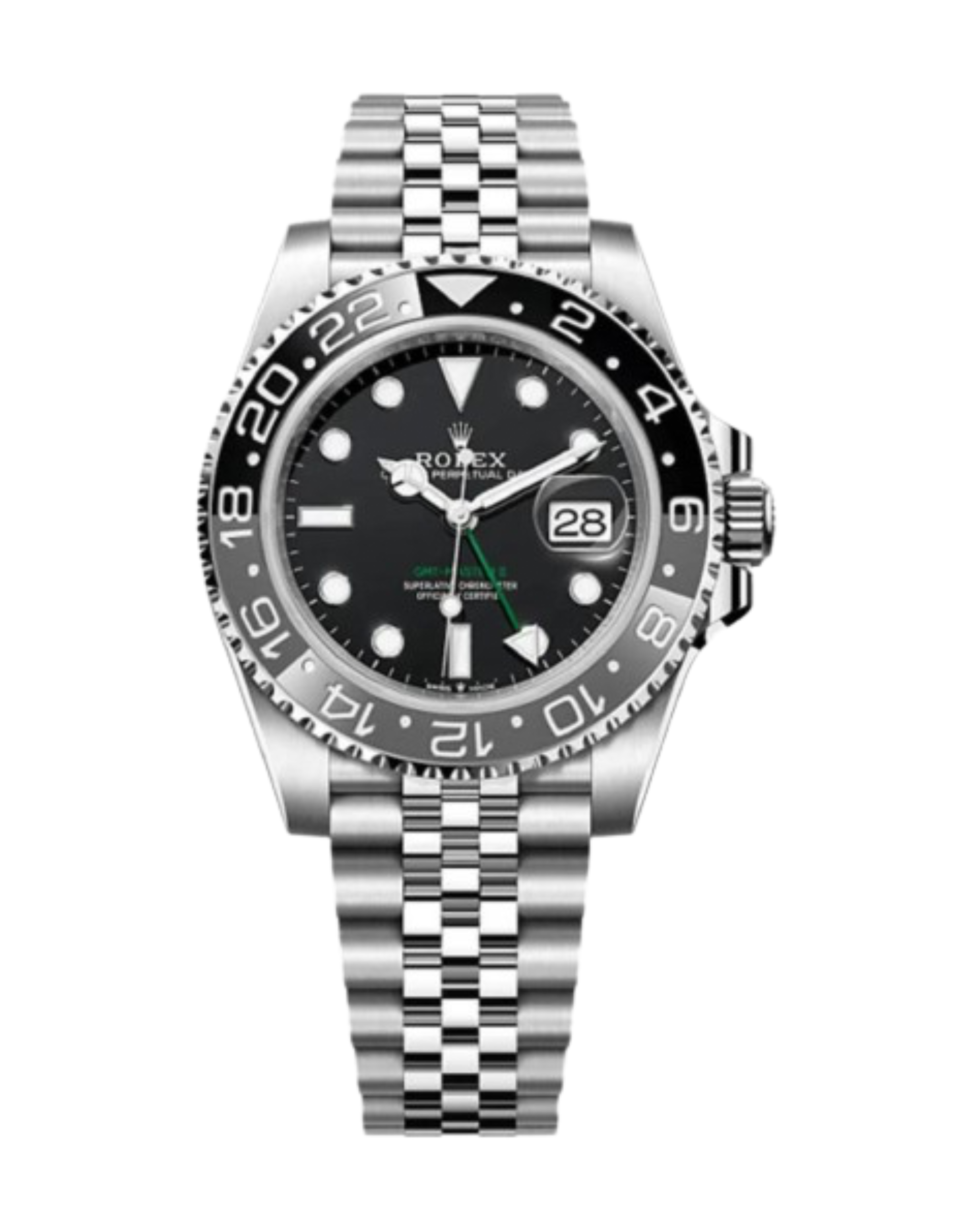 Rolex GMT-Master II 126710GRNR Jubilee Bracelet Bruce Wayne