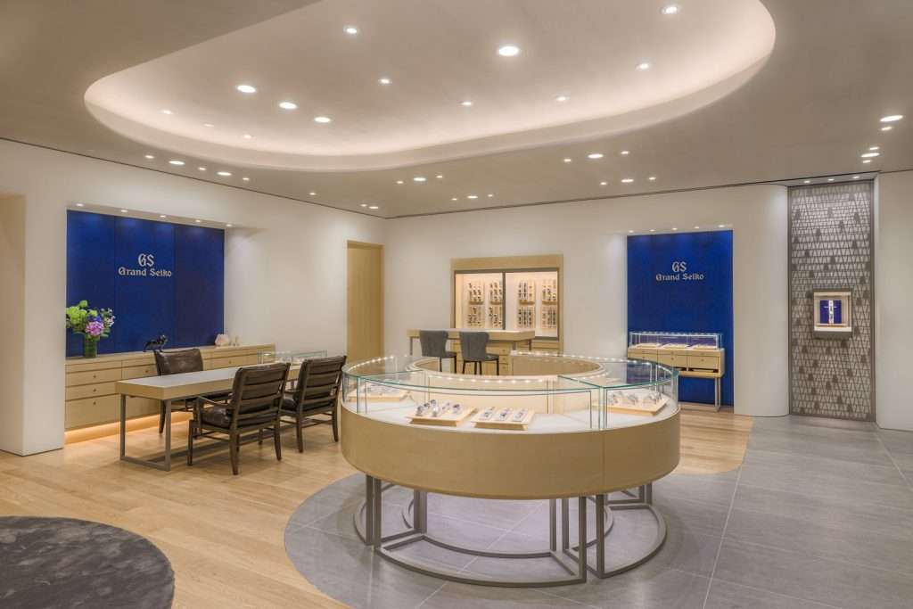 Grand Seiko boutique experience addressing the Seiko identity problem through luxury positioning and global strategy.