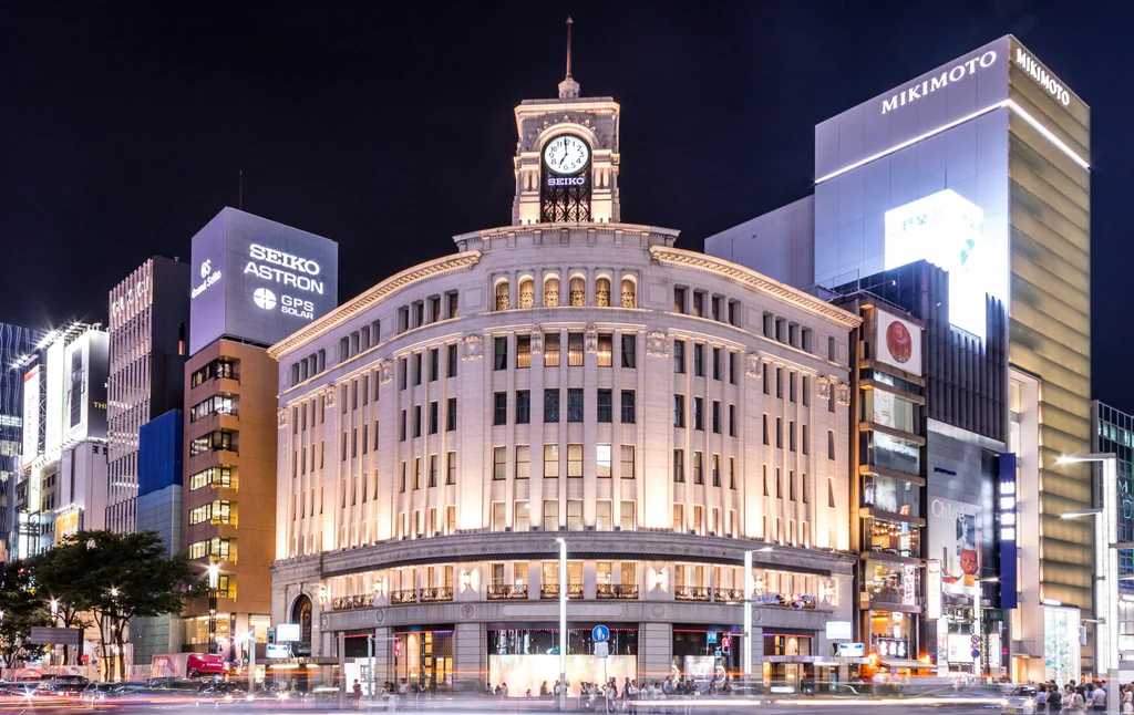 Seiko House in Tokyo illustrating the Seiko identity problem between Japanese heritage and global perception.