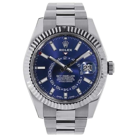 Blue Dial Rolex Sky-Dweller reference 326934